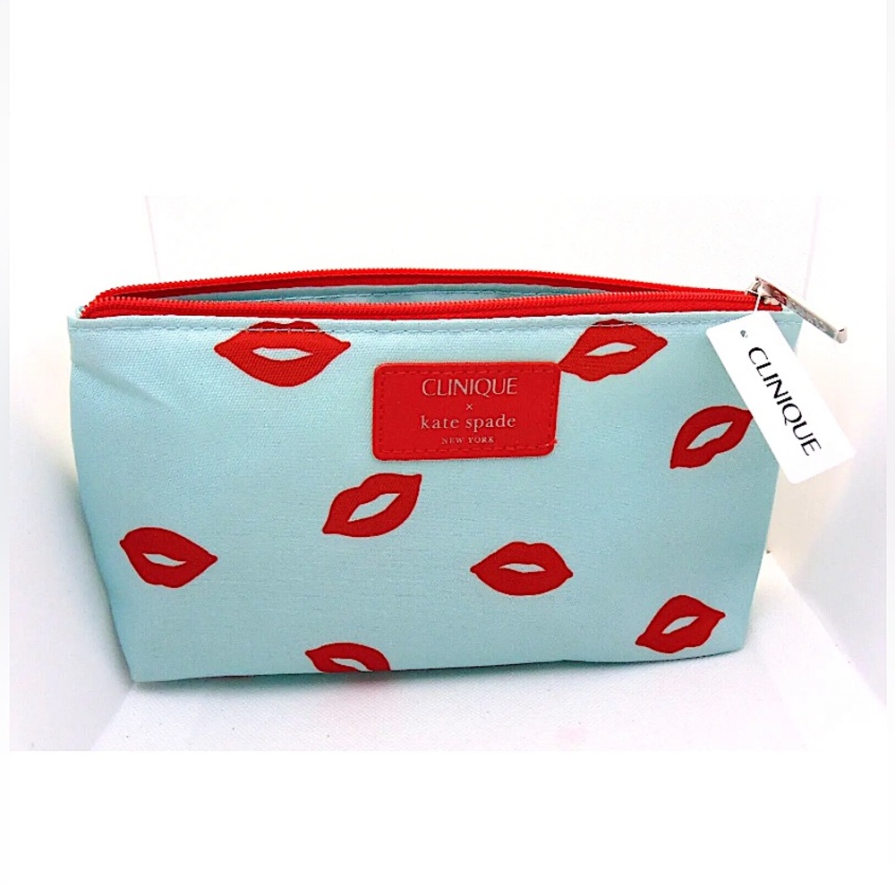 CLINIQUE KATE SPADE MAKE~UP BAG💋NWT